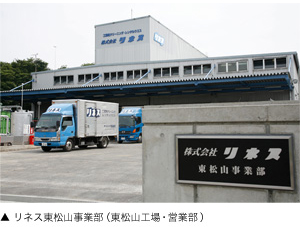 リネス東松山事業部(東松山工場・営業部)